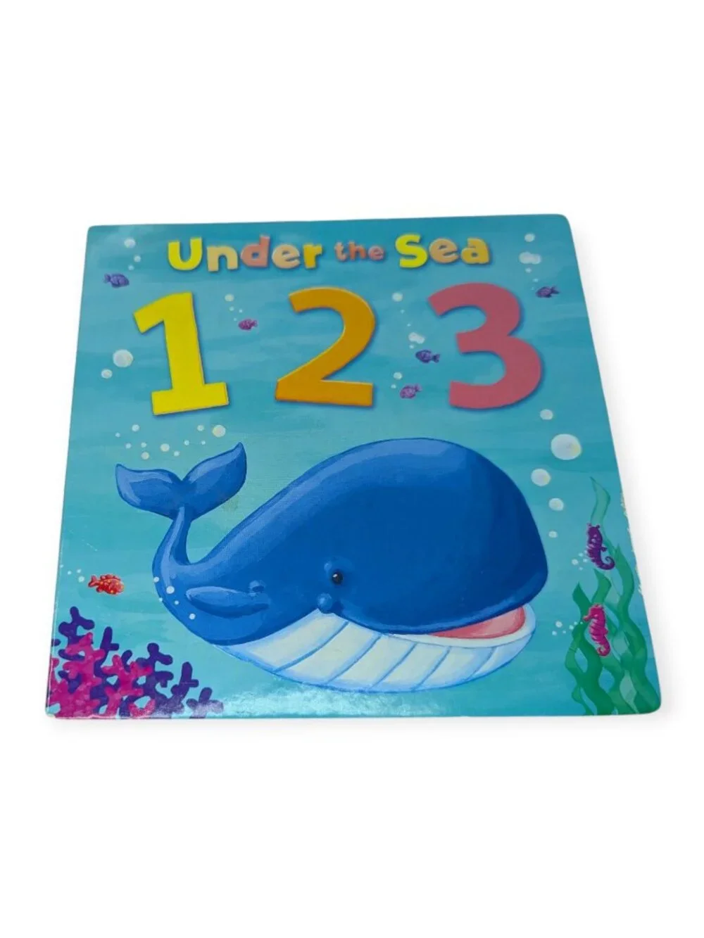 Caterpillar Books Under the Sea 1-2-3 Kids Puzzle Blocks and Board Book 2010